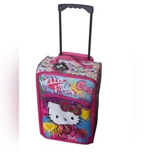 Hello Kitty 18-Inch Carry-On Travel Pilot Case Luggage Suitcase
